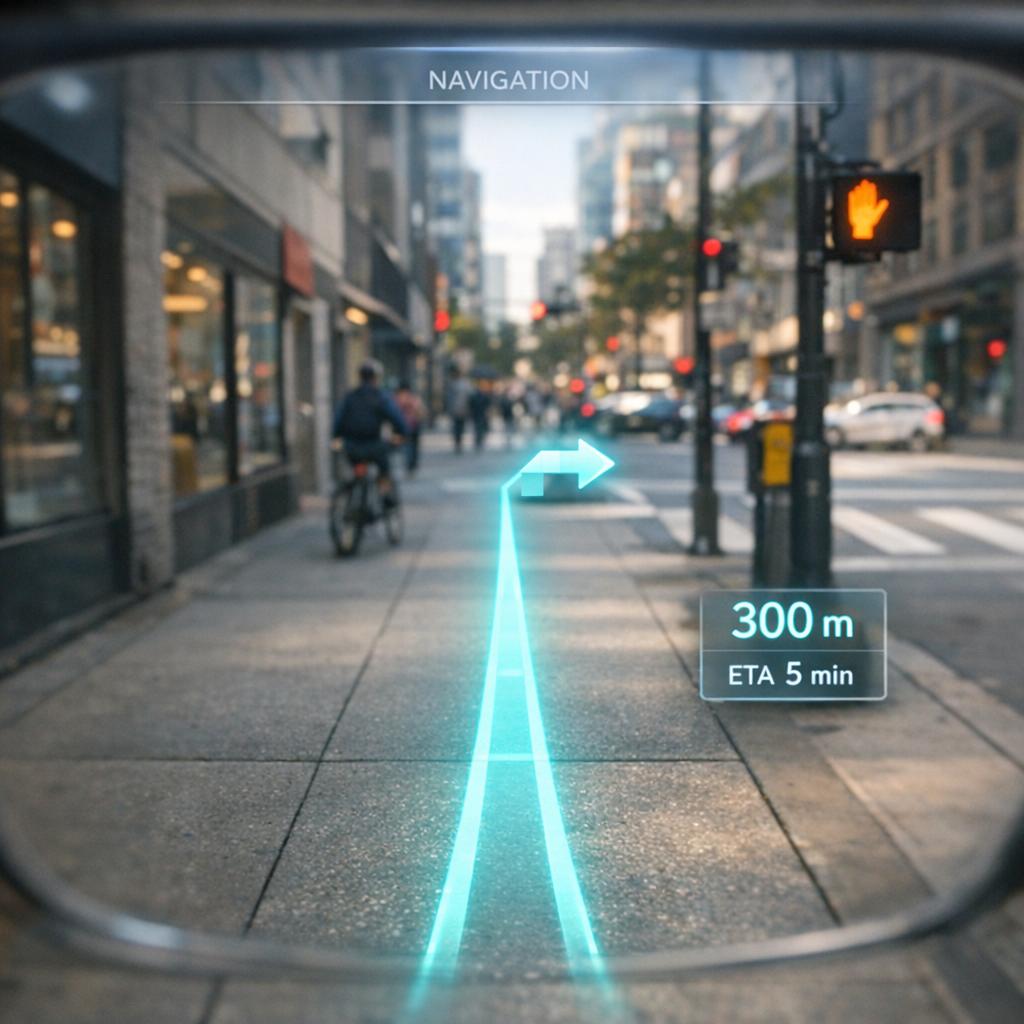 AI Smart Camera Glasses